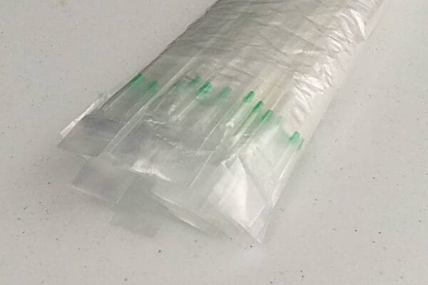 INDIVIDUALLY WRAPPED GREEN SHEATHS